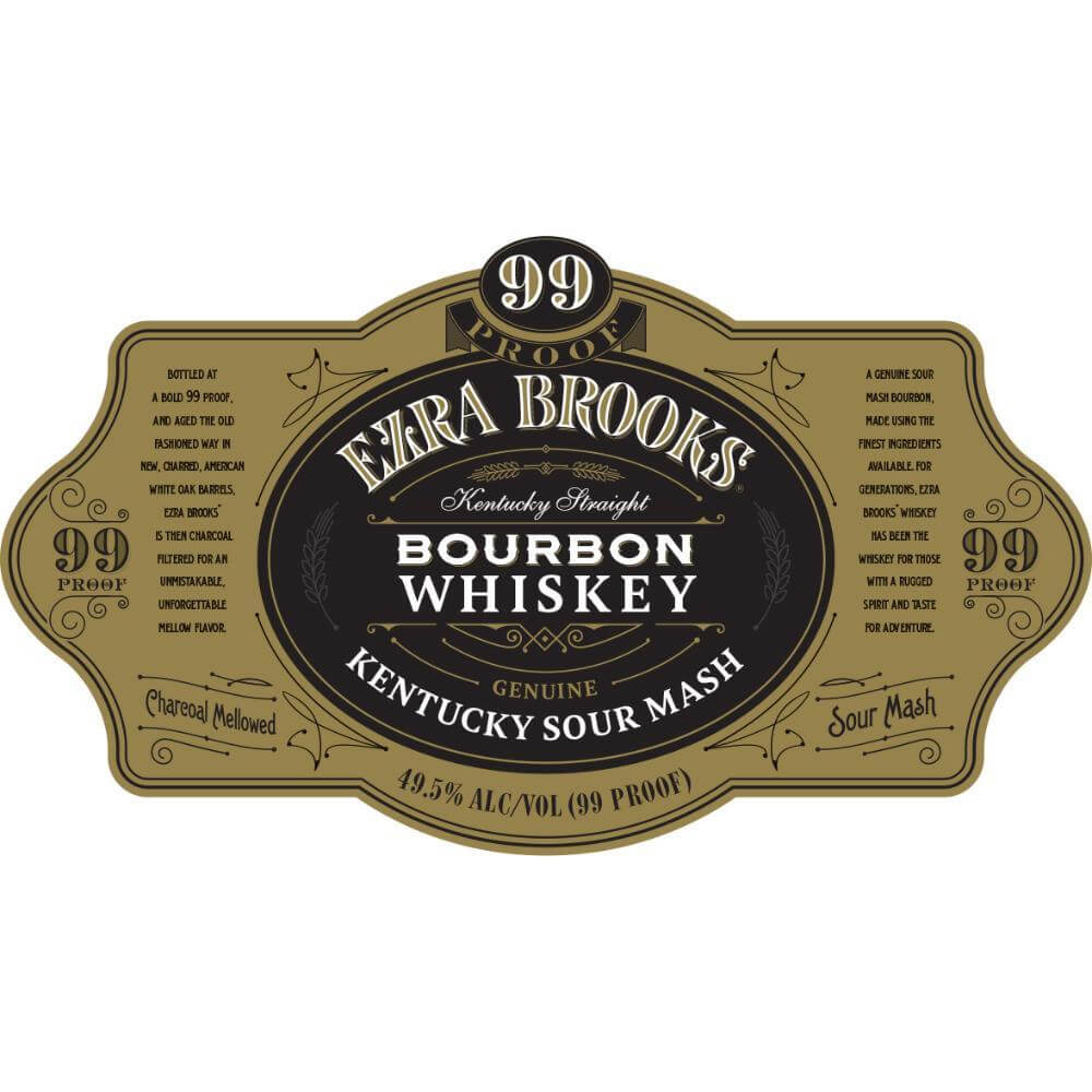 Ezra Brooks 99 Proof Bourbon - Main Street Liquor
