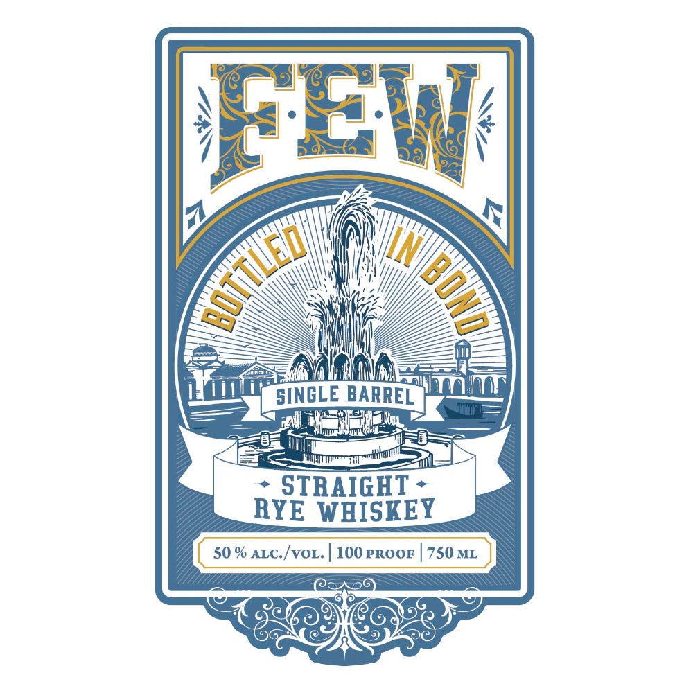 FEW Bottled in Bond Straight Rye Whiskey Rye Whiskey FEW Spirits   