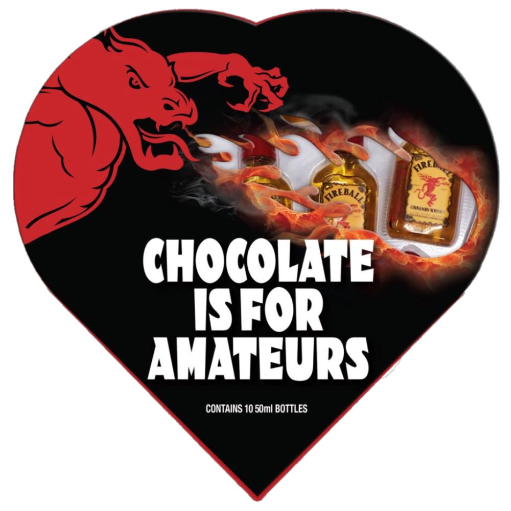 Fireball Chocolate Is For Amateurs Anti-Valentines Day Pack American Whiskey Fireball   