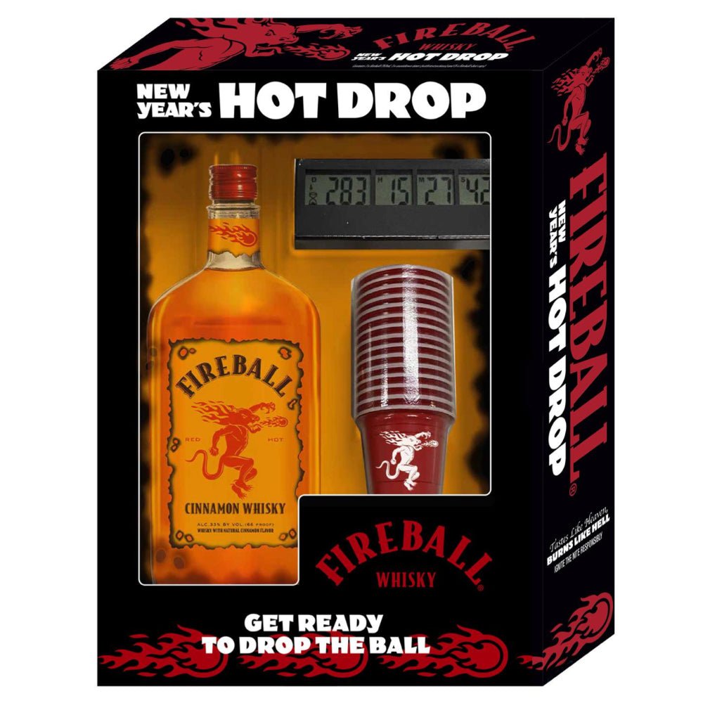 Fireball New Year's Hot Drop American Whiskey Fireball   