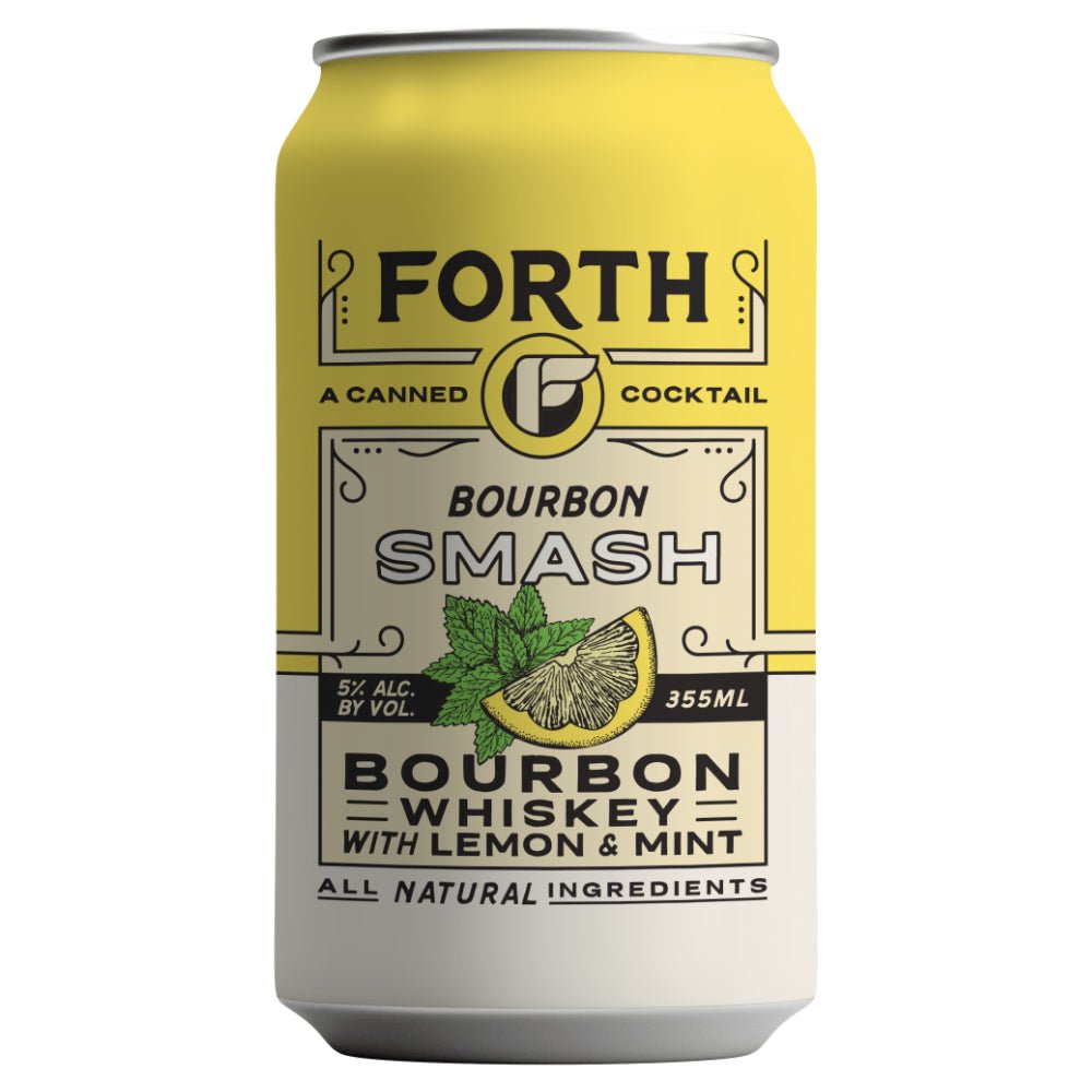 Forth Bourbon Smash Canned Cocktail 4pk Ready-To-Drink Cocktails Forth Distilled Goods   