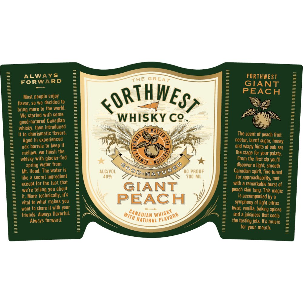 Forthwest Giant Peach Whisky - Main Street Liquor