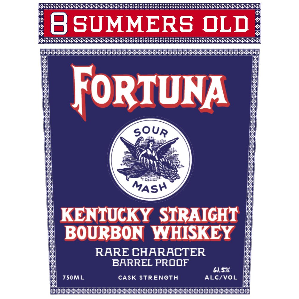 Fortuna 8 Summers Old Barrel Proof Bourbon Bourbon Fortuna Bourbon   