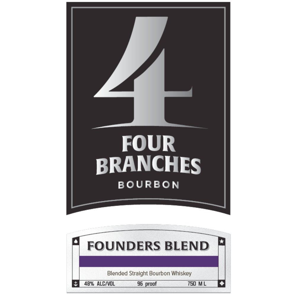 Four Branches Founders Blend Bourbon Bourbon Four Branches Spirits   
