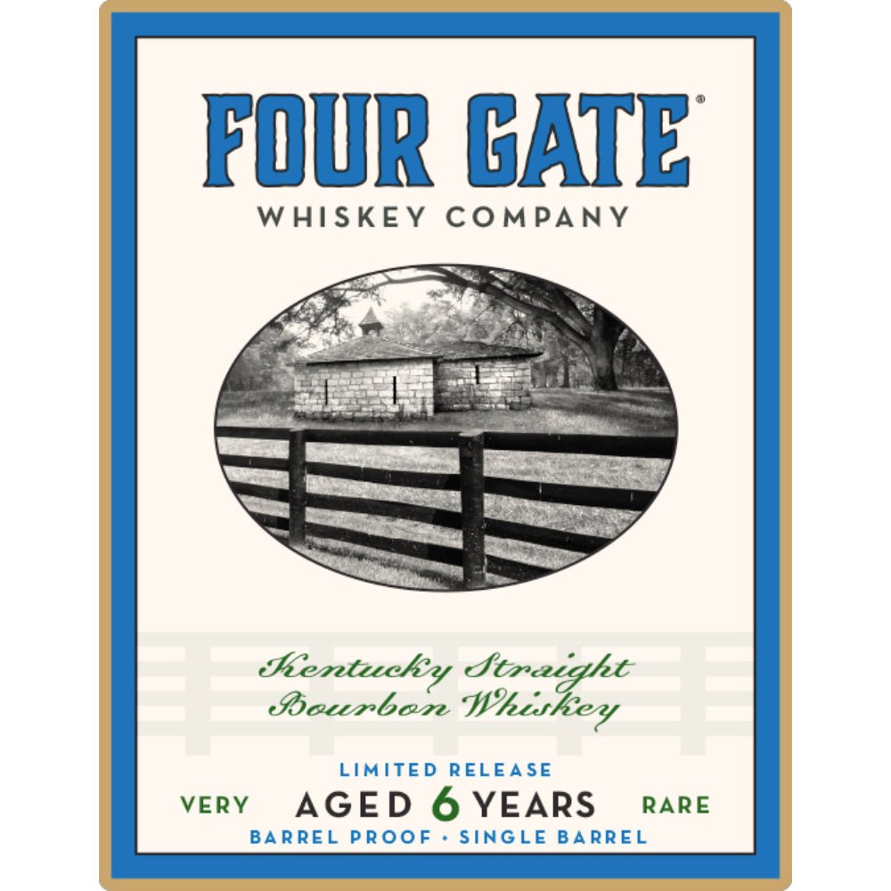 Four Gate Raque Family Reserve 6 Year Old Bourbon Bourbon Four Gate Whiskey Company   