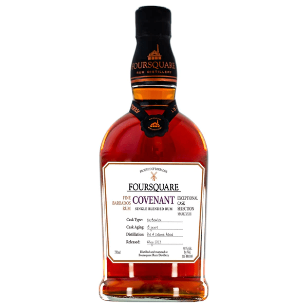 Foursquare Covenant Exceptional Cask Series 18 Year Old Rum 750ml Foursquare