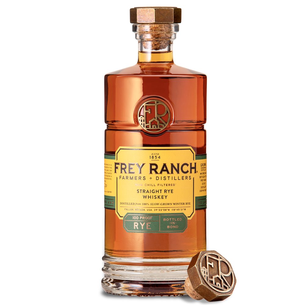 Frey Ranch Straight Rye Whiskey Bottled In Bond Rye Whiskey Frey Ranch   
