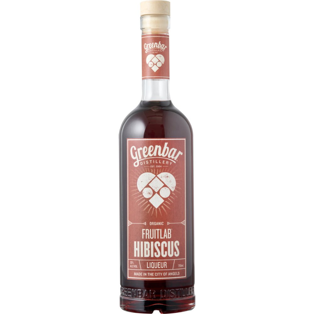 Fruitlab Organic Hibiscus Liqueur Liqueur Greenbar Distillery   