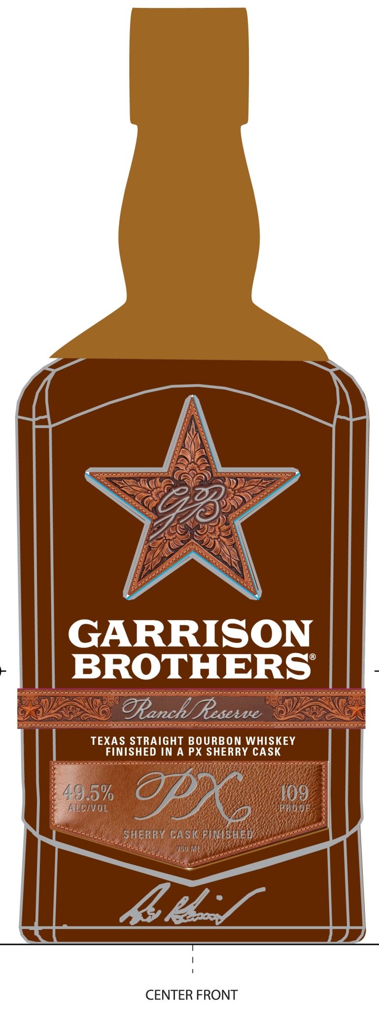 Garrison Brothers Ranch Reserve PX Sherry Cask Finished Texas Straight Bourbon Whiskey - Main Street Liquor