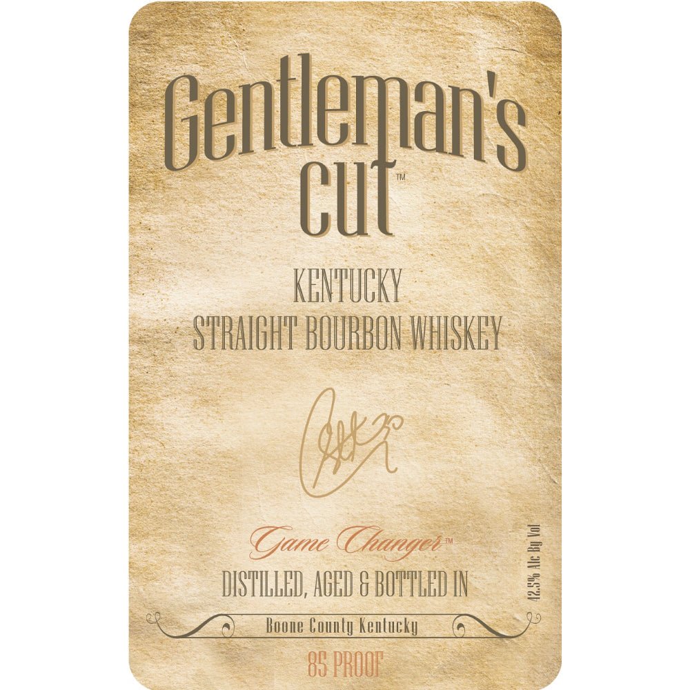 Gentleman’s Cut Kentucky Straight Bourbon By Stephen Curry Bourbon Boone County Distilling   
