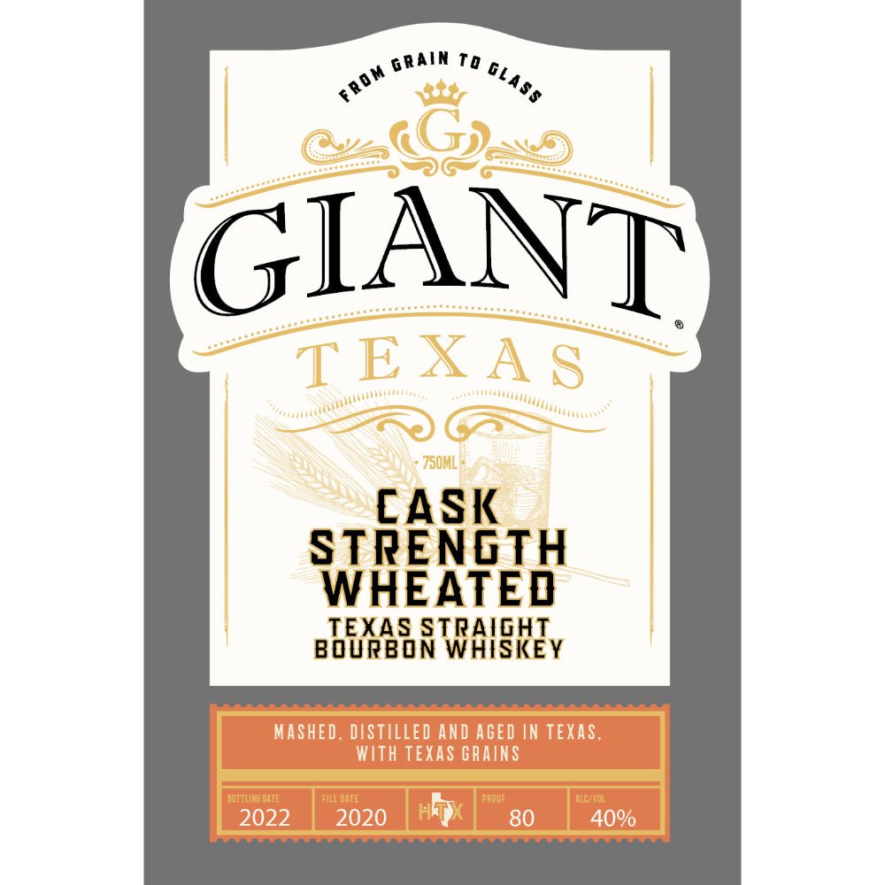 Giant Texas Cask Strength Wheated Straight Bourbon Bourbon Giant Texas Distillers   