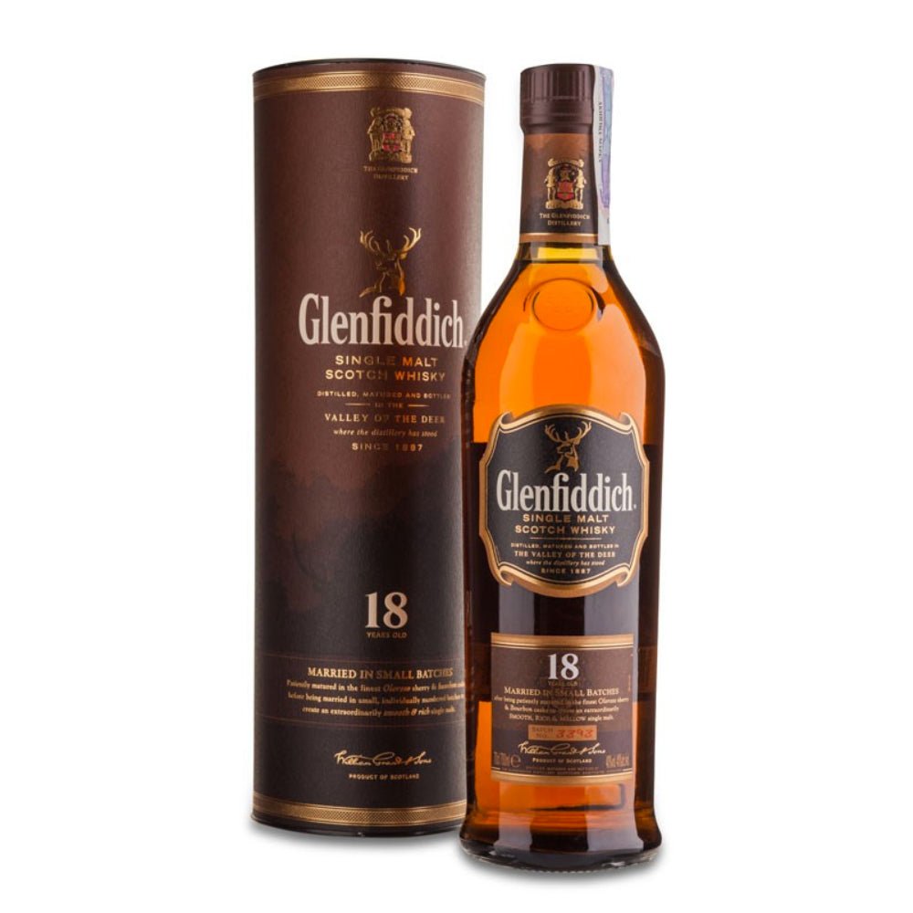 Glenfiddich 18 Year Old Scotch Glenfiddich   