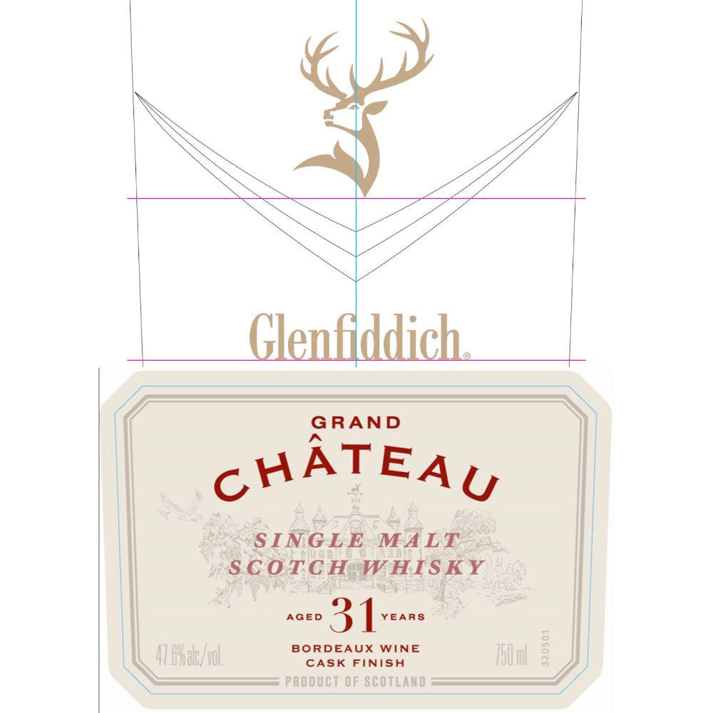 Glenfiddich 31 Year Old Grand Chateau Bordeaux Wine Cask Finish Scotch Glenfiddich   