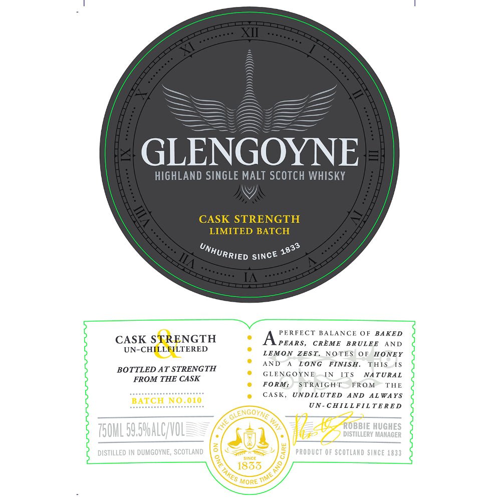 Glengoyne Cask Strength Batch No. 010 Scotch Glengoyne   