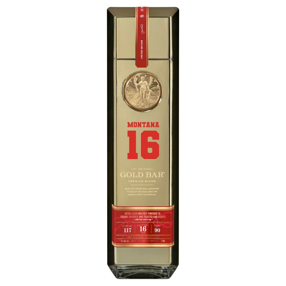 Gold Bar Blend 117 - Joe Montana Collection Blended Whiskey Gold Bar Whiskey   