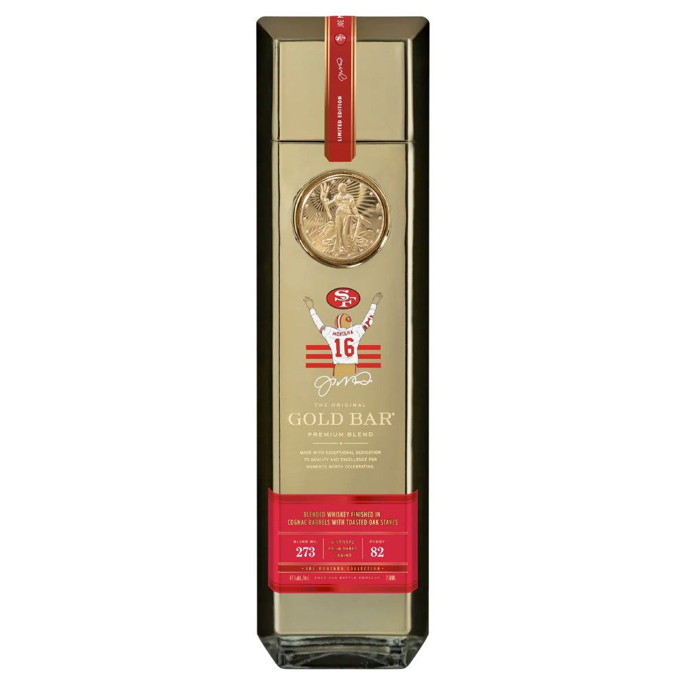 Gold Bar Blend 273 - Joe Montana Collection Blended Whiskey Gold Bar Whiskey   