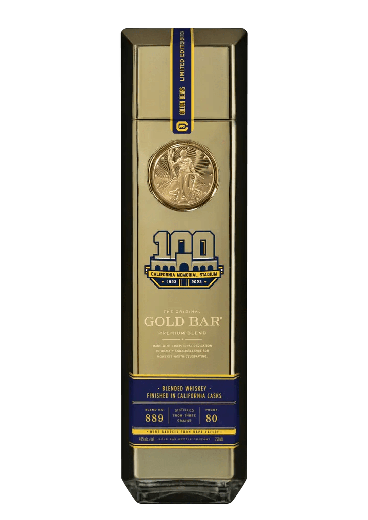 Gold Bar California Memorial Stadium Limited Edition Blended Whiskey - BuyMyLiquor