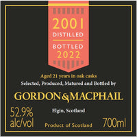 Thumbnail for Gordon & Macphail 2001 Macallan 21 Year Old Scotch Gordon & Macphail   