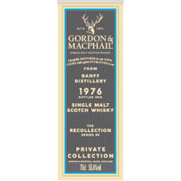 Thumbnail for Gordon & Macphail The Recollection Series #2 46 Year Banff Distillery Scotch Gordon & Macphail   