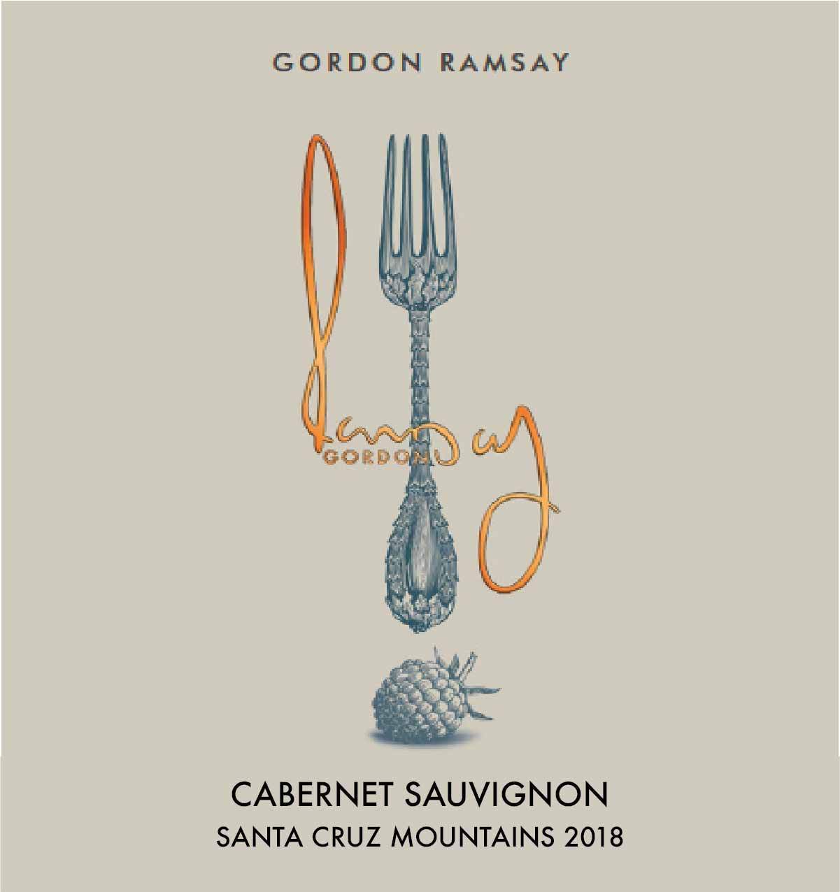 Gordon Ramsay Cabernet Sauvignon | Santa Cruz Mountains 2018 Wine Bold Wine Co.   
