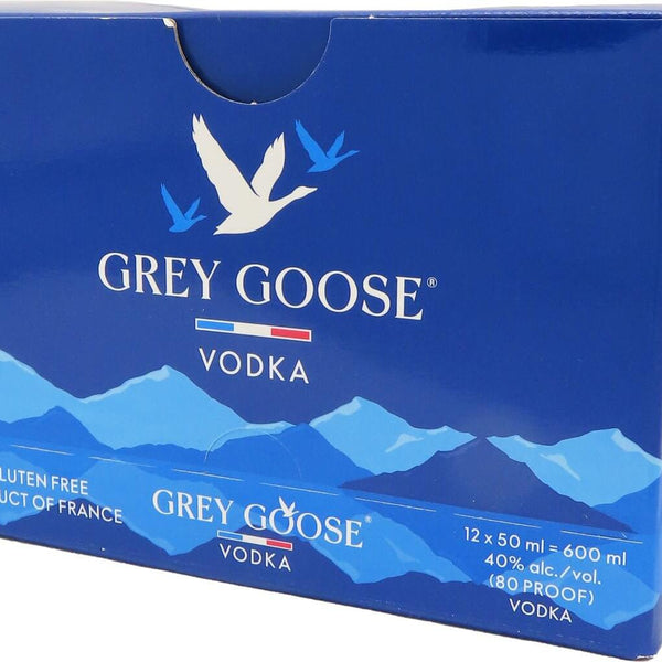 Grey Goose Aluminum 50ml 12pk - BuyMyLiquor