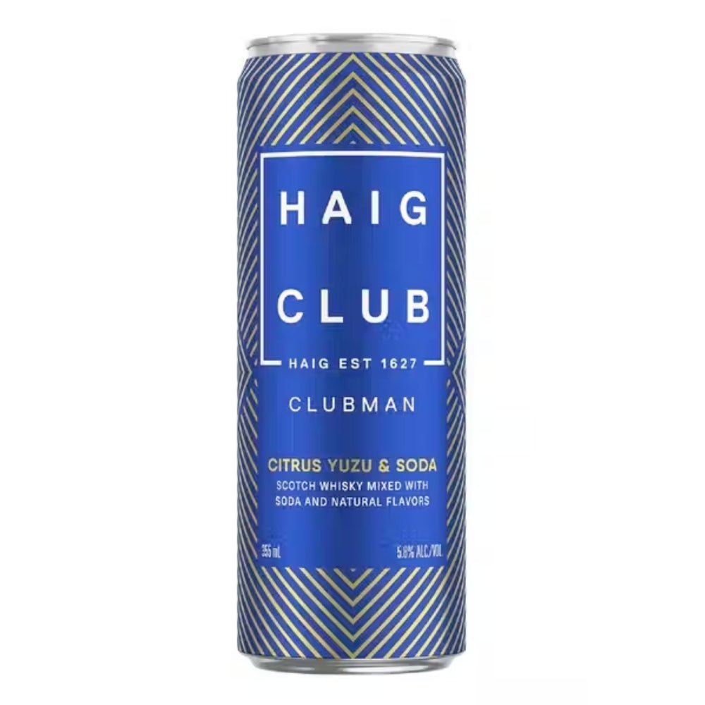 Haig Club Clubman Citrus Yuzu & Soda By David Beckham Canned Cocktails Haig Club   