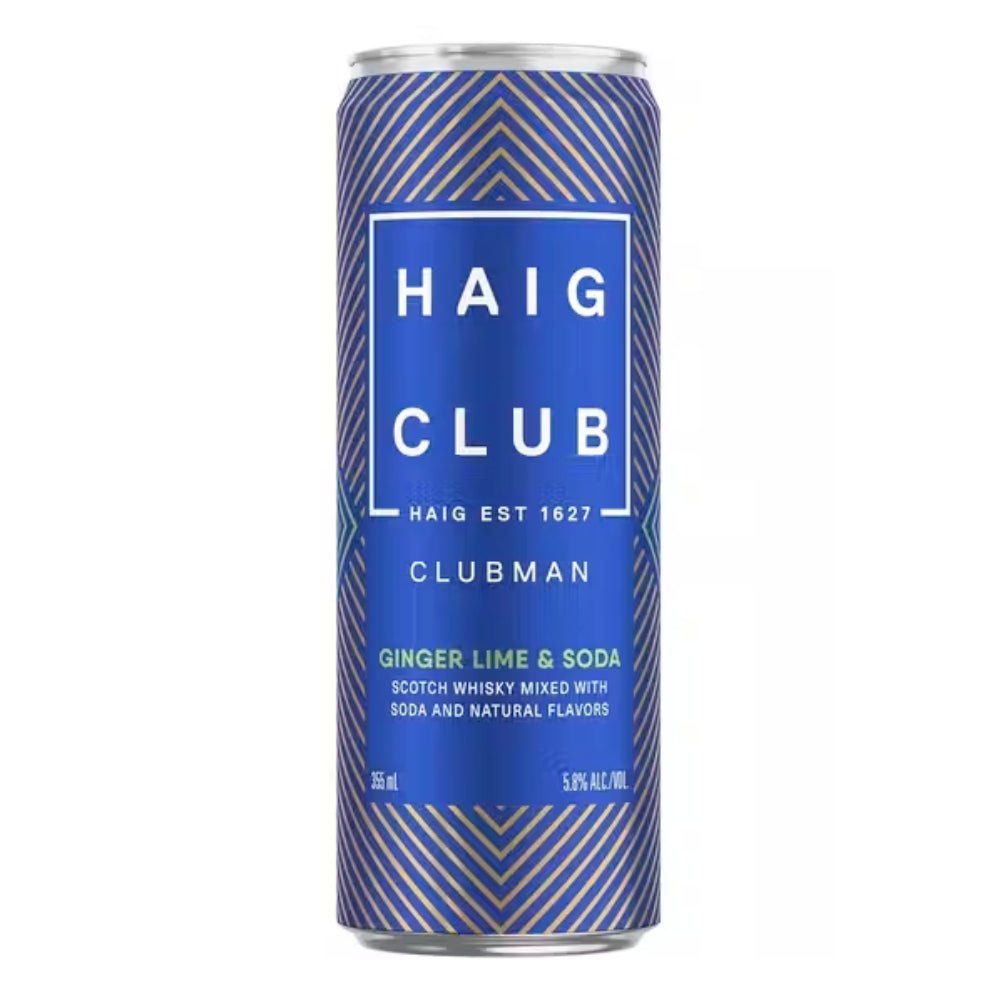 Haig Club Clubman Ginger Lime & Soda By David Beckham Canned Cocktails Haig Club   