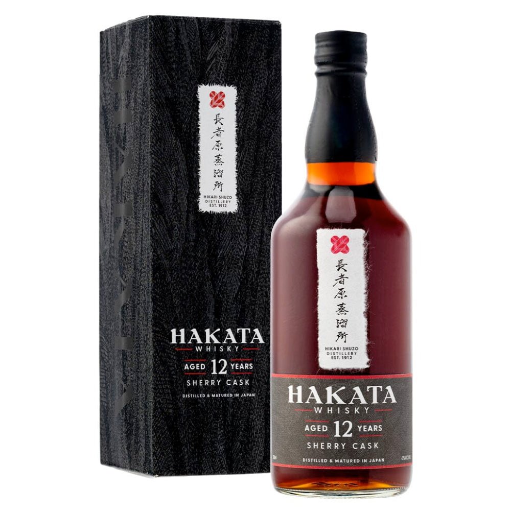 Hakata Whisky 12 Year Old Sherry Cask Japanese Whisky Hikari Shuzo Distillery   