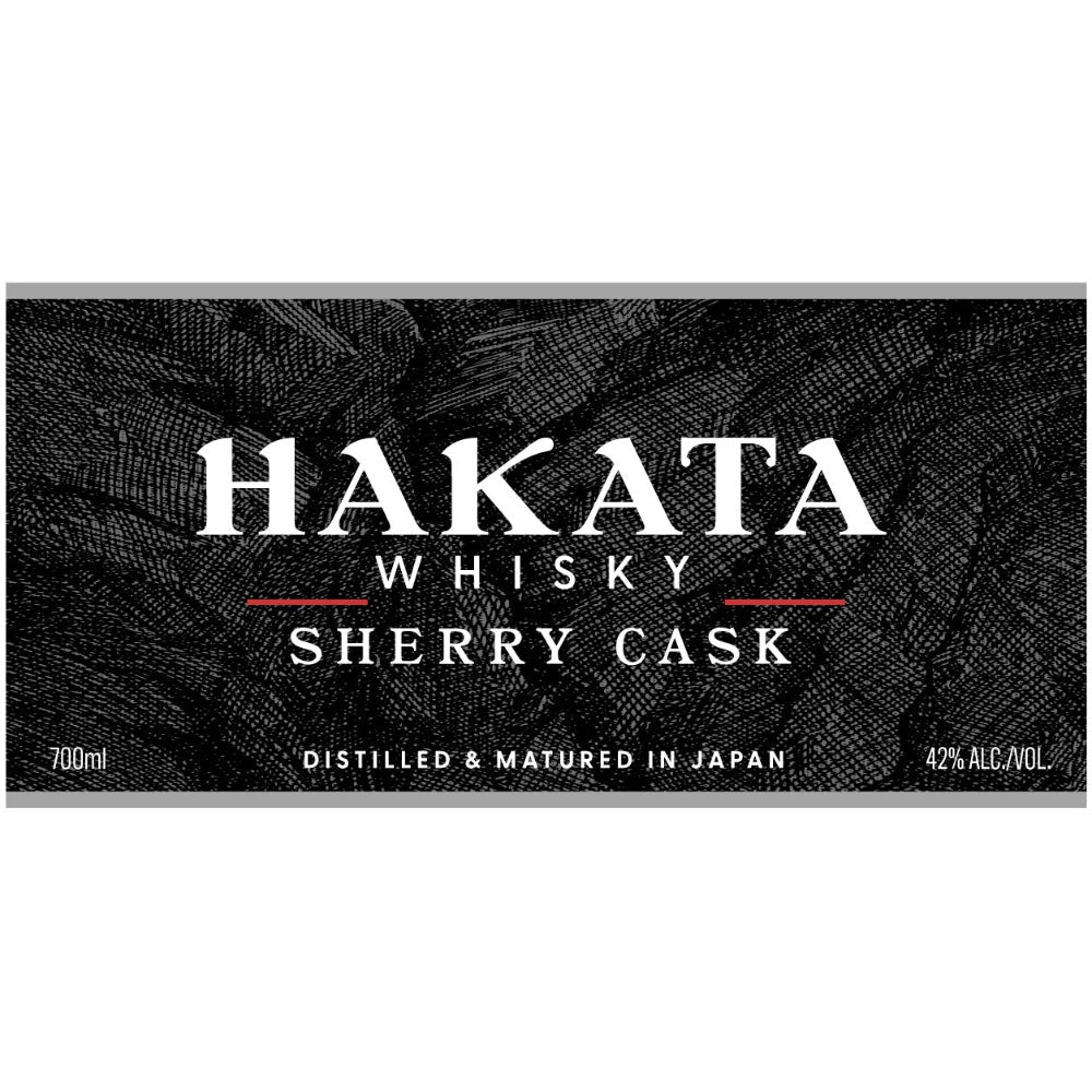 Hakata Whisky Sherry Cask Japanese Whisky Hikari Shuzo Distillery   