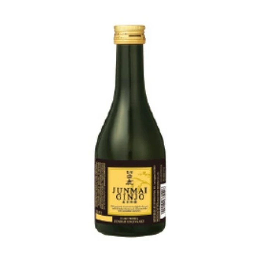 Hakushika Gold Label Junmai Ginjo Sake 300ml - Case of 12 - BuyMyLiquor