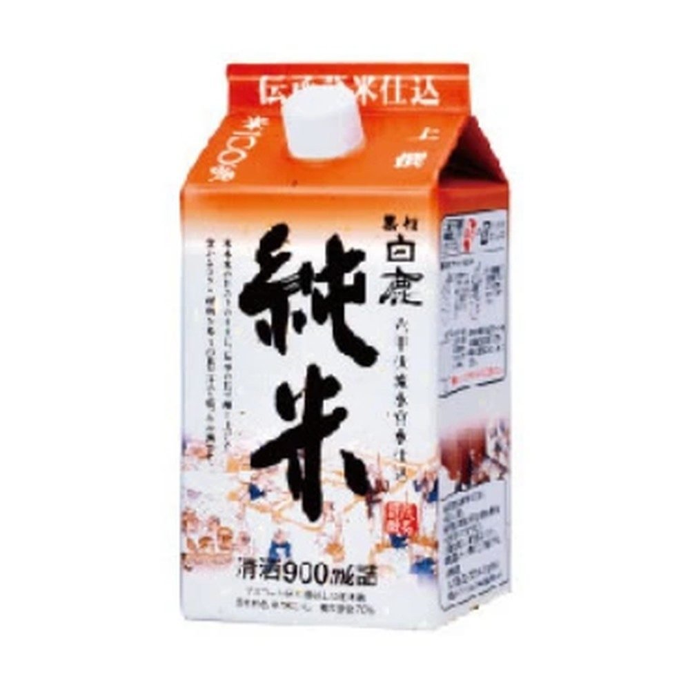 Hakushika Junmai Sake Pack Cup 900ml - Case of 6 - BuyMyLiquor