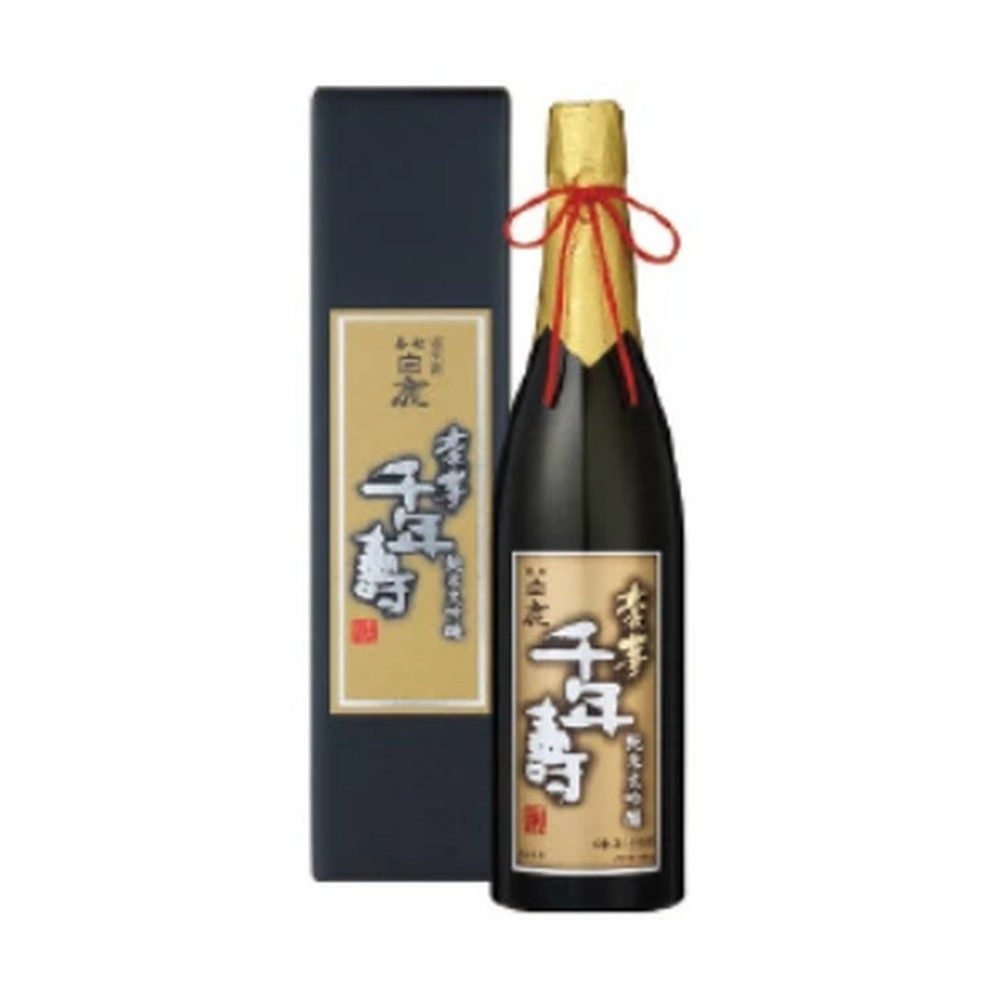 Hakushika Sennenju Junmai Daiginjo Sake 720ml - BuyMyLiquor