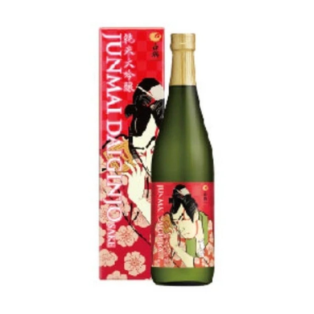 Hakutsuru Ukiyoe Junmai Daiginjo Sake 720ml - BuyMyLiquor