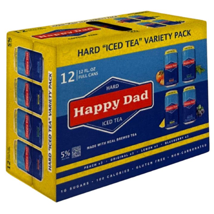 Happy Dad Hard "Iced Tea" Variety 12pk Hard Seltzer Happy Dad Hard Seltzer   