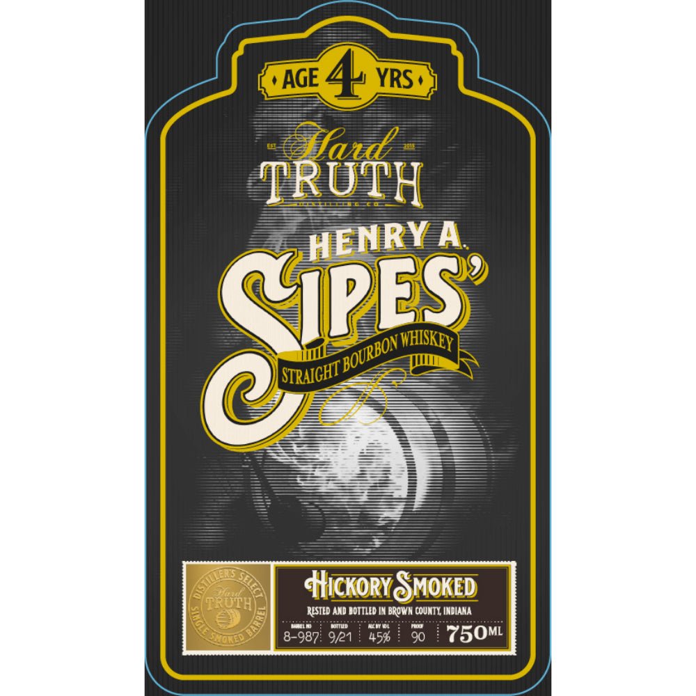 Hard Truth Henry A. Sipes Hickory Smoked Straight Bourbon Bourbon Hard Truth Distilling Co.   