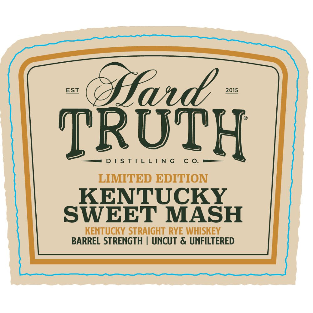 Hard Truth Limited Edition Kentucky Sweet Mash Straight Rye Rye Whiskey Hard Truth Distilling Co.   