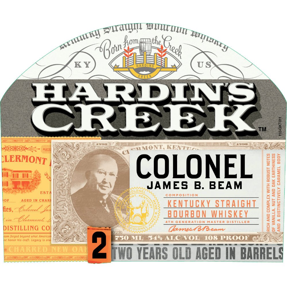Hardin’s Creek Colonel James B. Beam Straight Bourbon Bourbon Jim Beam   