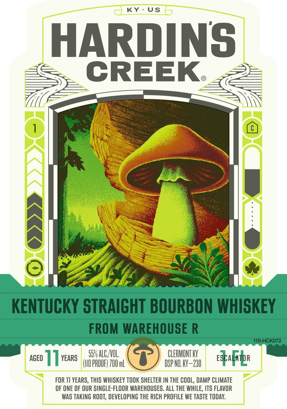 Hardin’s Creek Kentucky Straight Bourbon Warehouse R, 11 Year, 110 Proof Hardin's Creek