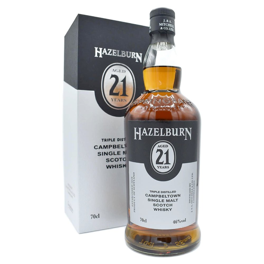 Hazelburn 21 Year Old Single Malt Scotch 2022 Release Scotch Springbank   