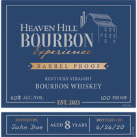 Thumbnail for Heaven Hill Bourbon Experience Barrel Proof 8 Year Old Bourbon Heaven Hill Distillery   