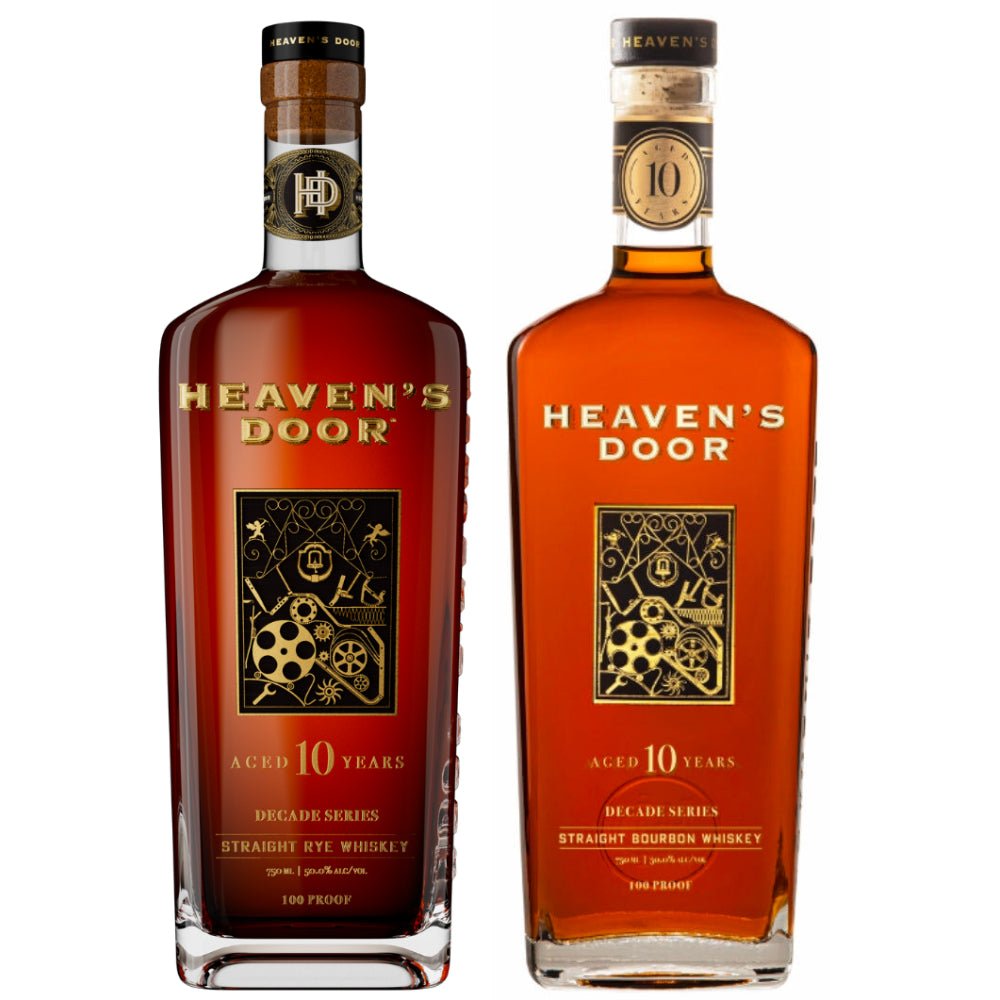Heaven's Door Decade Series Limited Edition Collectors Bundle Bourbon Heaven's Door Whiskey   