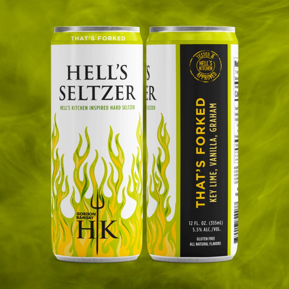 Hell's Seltzer That's Forked By Gordon Ramsay Hard Seltzer Hell's Seltzer   