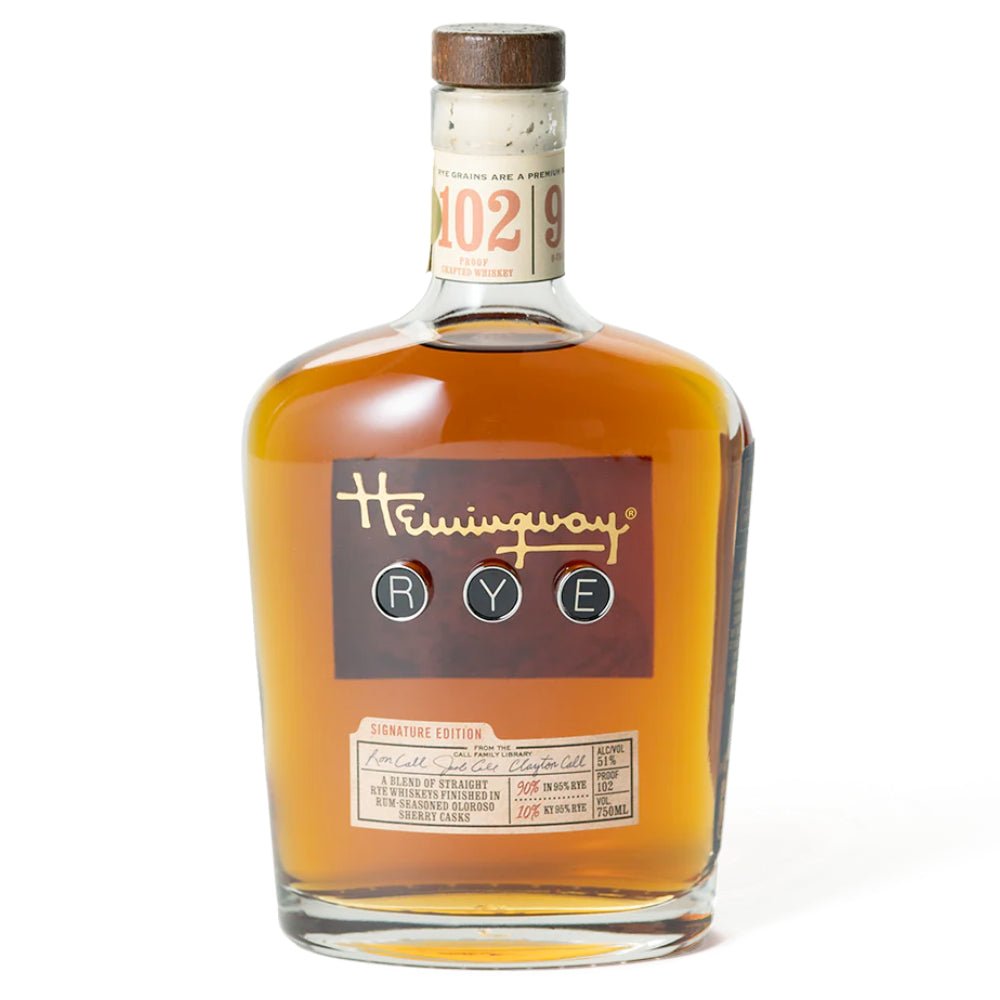 Hemingway Signature Edition Rye Whiskey Rye Whiskey Hemingway Whiskey   