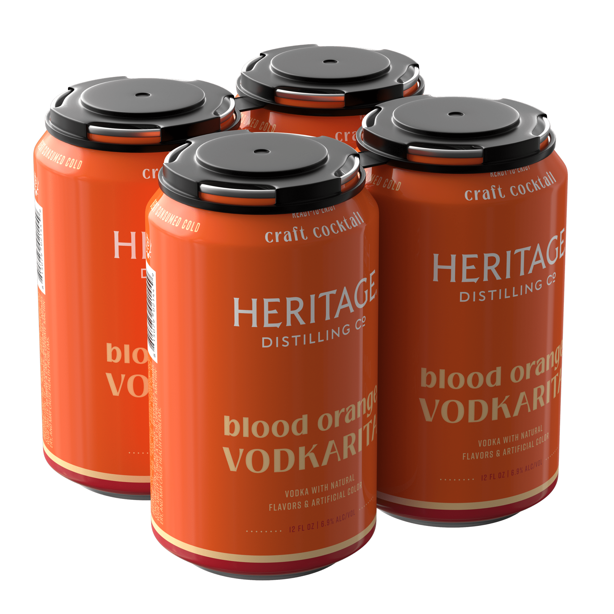 Heritage Distilling Co Blood Orange Vodkarita 4 Pack Cans Heritage Distilling