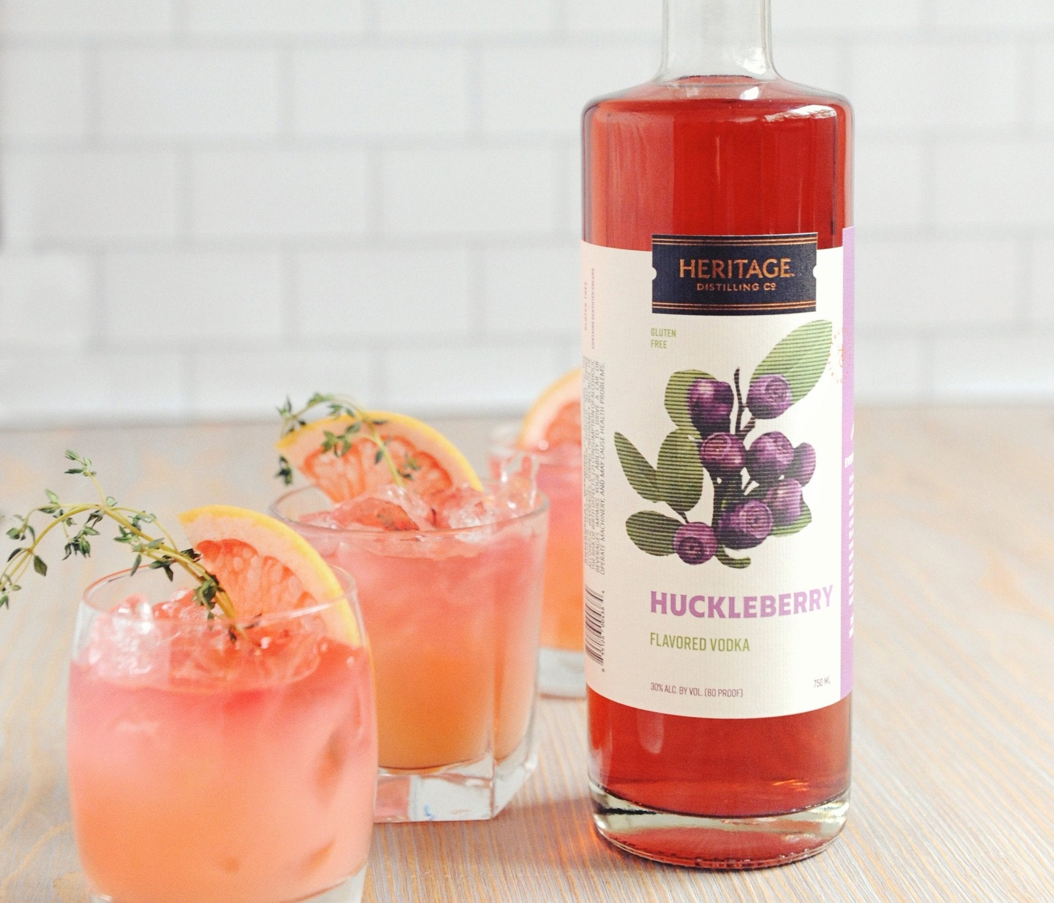 Heritage Distilling Co Huckleberry Flavored Vodka Heritage Distilling