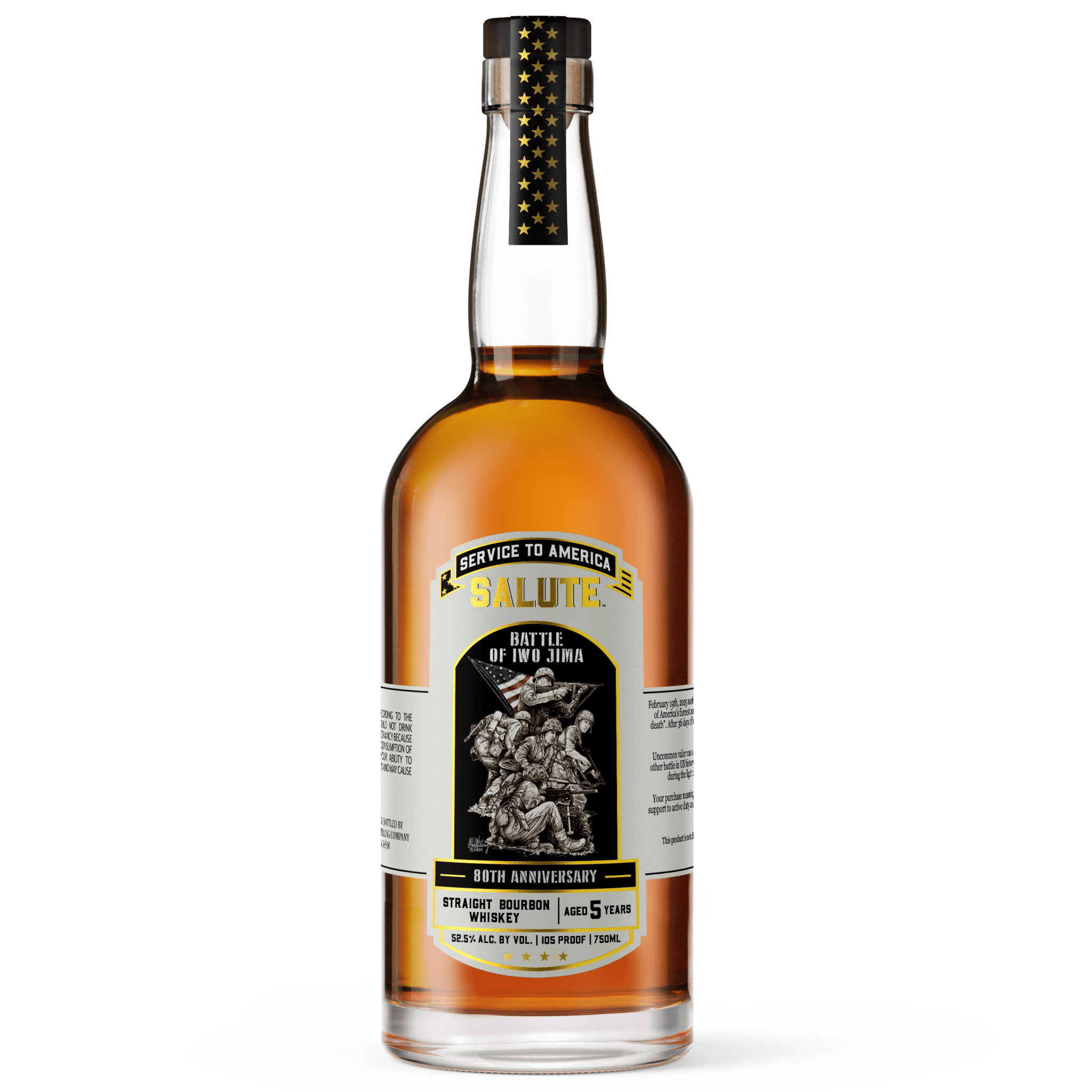 Heritage Distilling Co Service to America Salute™ Whiskey - Battle of Iwo Jima Heritage Distilling