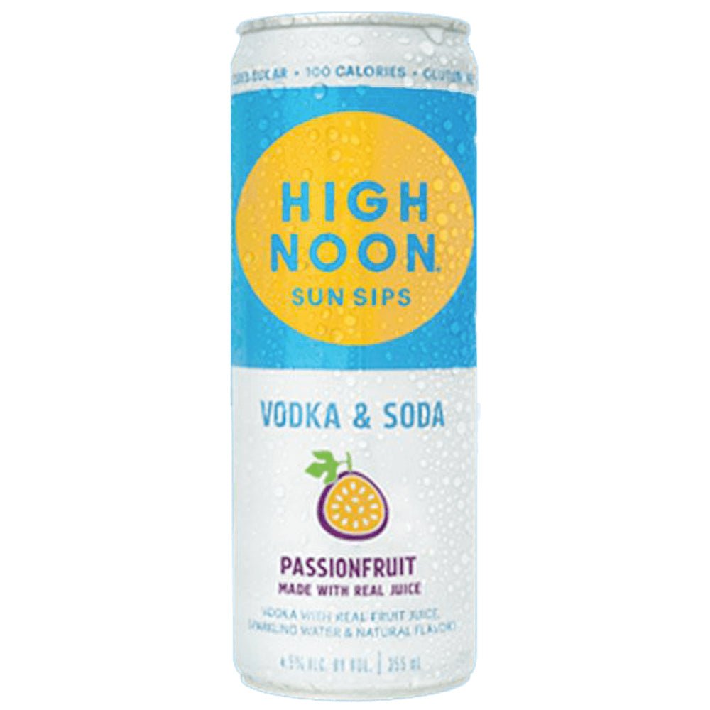 High Noon Passionfruit 4 Pack Hard Seltzer High Noon Spirits   