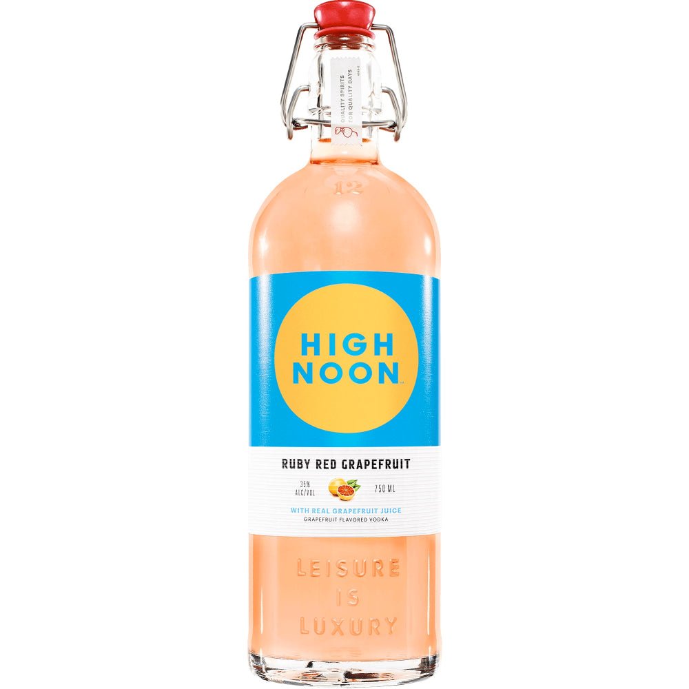 High Noon Ruby Red Grapefruit Vodka Vodka High Noon Spirits   