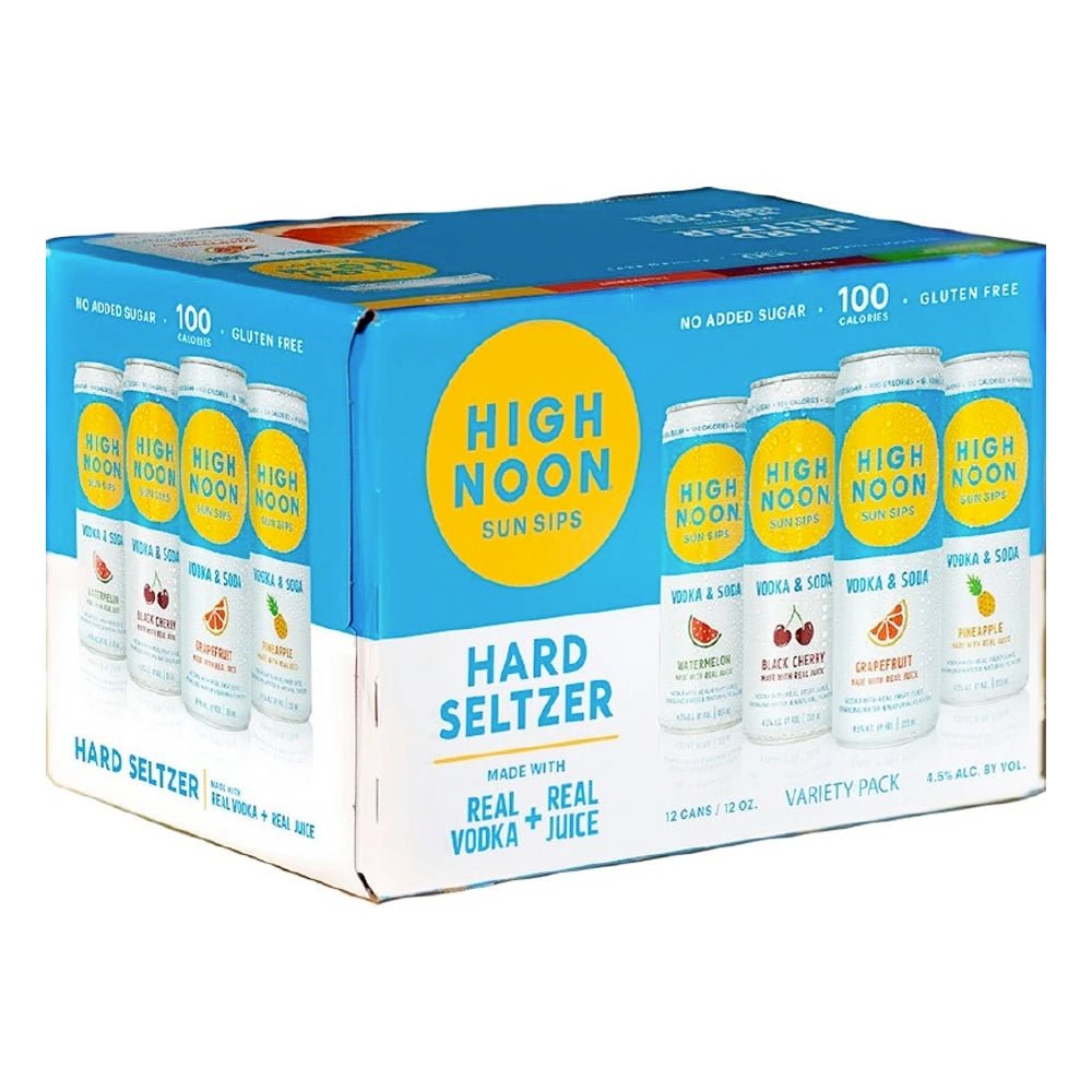 High Noon Variety 12 Pack Hard Seltzer High Noon Spirits   