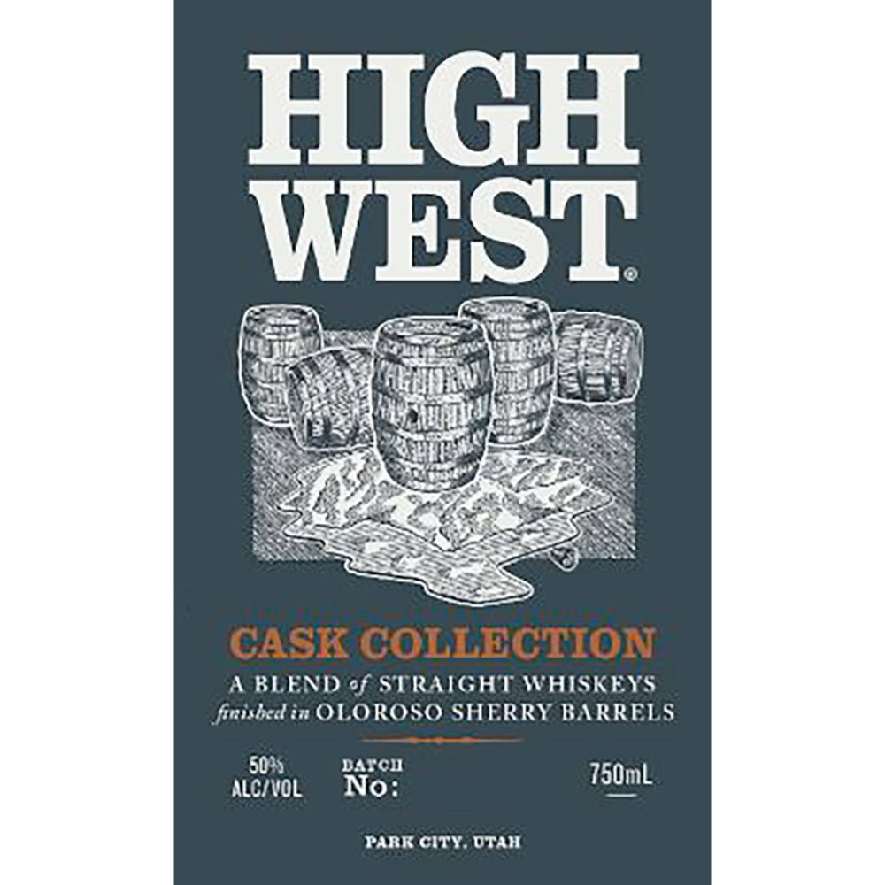 High West Cask Collection Whiskey Finished in Oloroso Sherry Barrels Blended Whiskey High West Distillery   